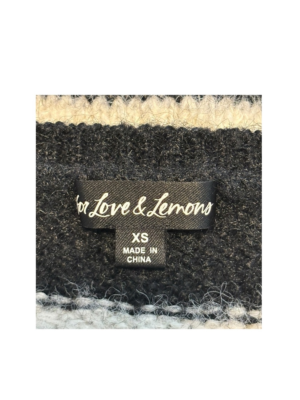 For Love and Lemons Meggy Oversized Sweater - Picture 4 of 4